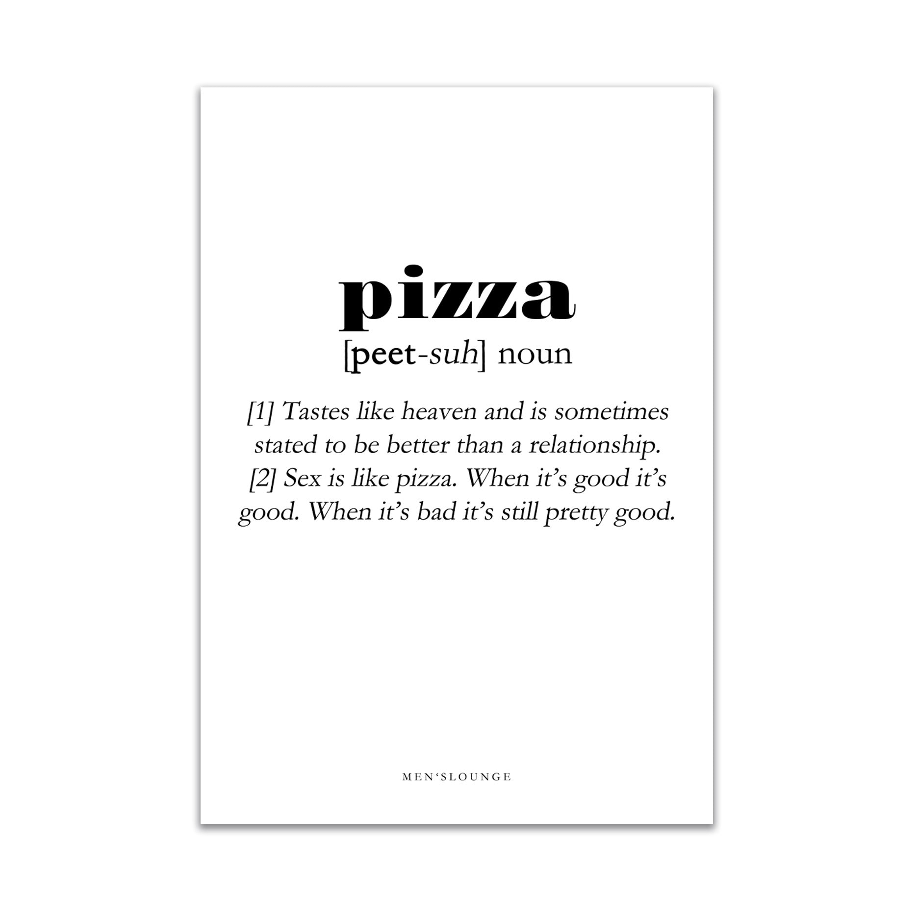 Pizza Definition 30x40